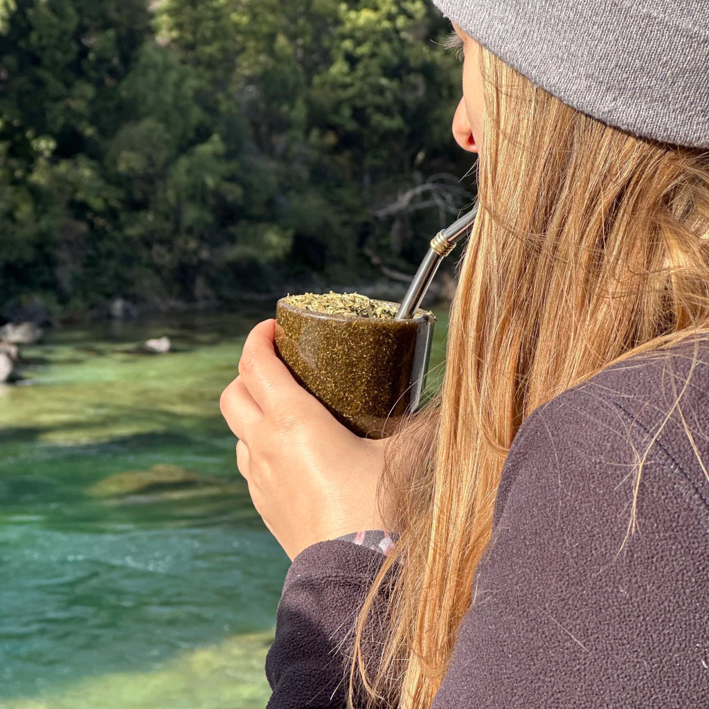 Mate Changuí with bombilla - Green